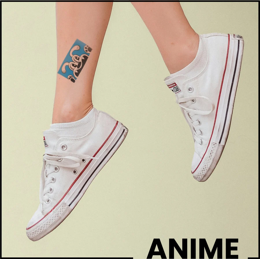 Anime tattoo style