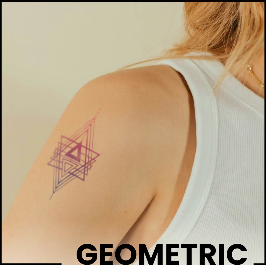 Geometric tattoo style