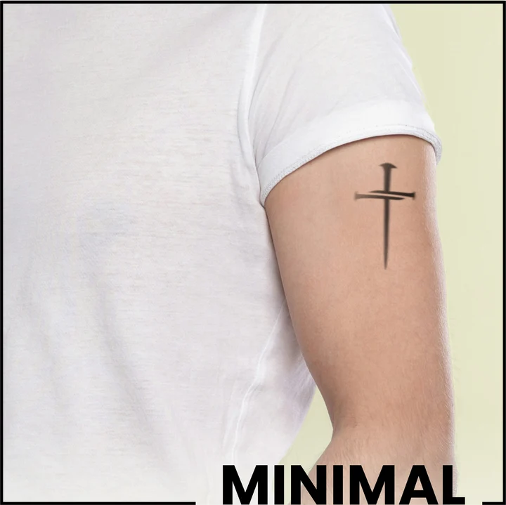 Minimal tattoo style