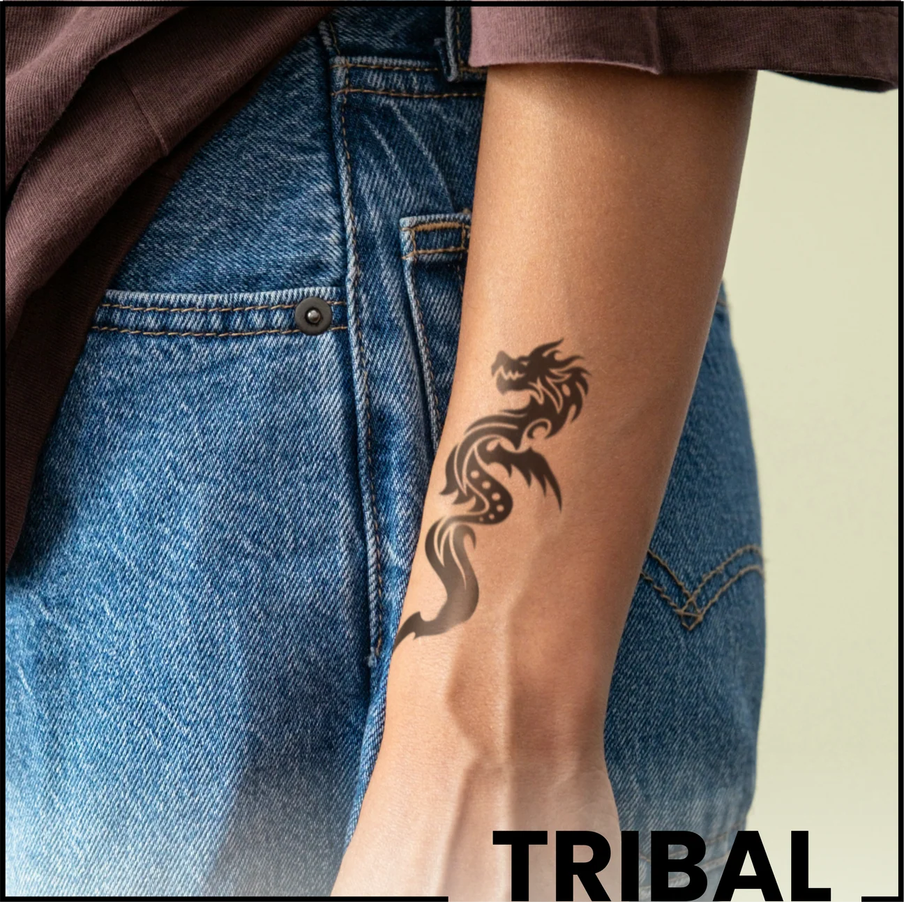 Tribal tattoo style